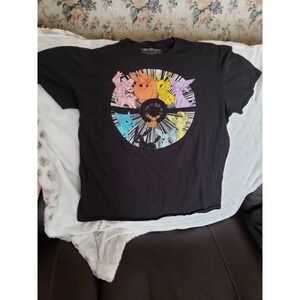 Pokemon Black T Shirt Size XL (H284)